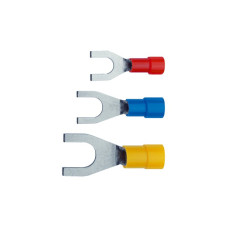 Quetschkabelschuh Ferratec M5 2.5-6mm² gelb isoliert - 50 Stück