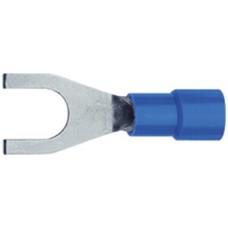 Quetschkabelschuh Gabelform Ferratec M4 isoliert PC 1.5-2.5mm² blau 100 Stück