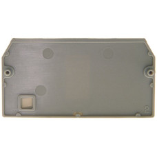 Trenn-/Abschlusswand 4mm² grau für F W35310/4