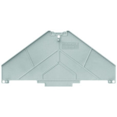 Trennwand Weidmüller TW PRV8 beschriftet 1-8 waagerecht 120x59.7mm grau - 10 Stück