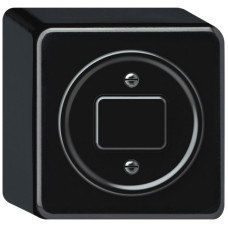 AP-Druckschalter origin Sch 3 88x88x54mm schwarz