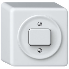AP-Druckschalter origin Sch 3 88x88x54mm weiss