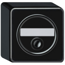 AP-Sonnerie-Drucktaster origin 86x86mm Ø58mm schwarz