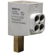 Stiftanschlussklemme Flury DSDT 2×2,5...16mm² 50A